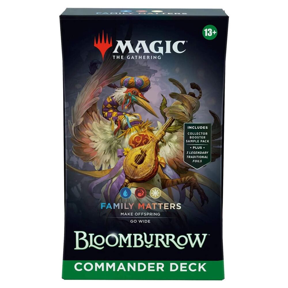 Magic The Gathering Bloomburrow Family Matters Commander Deck